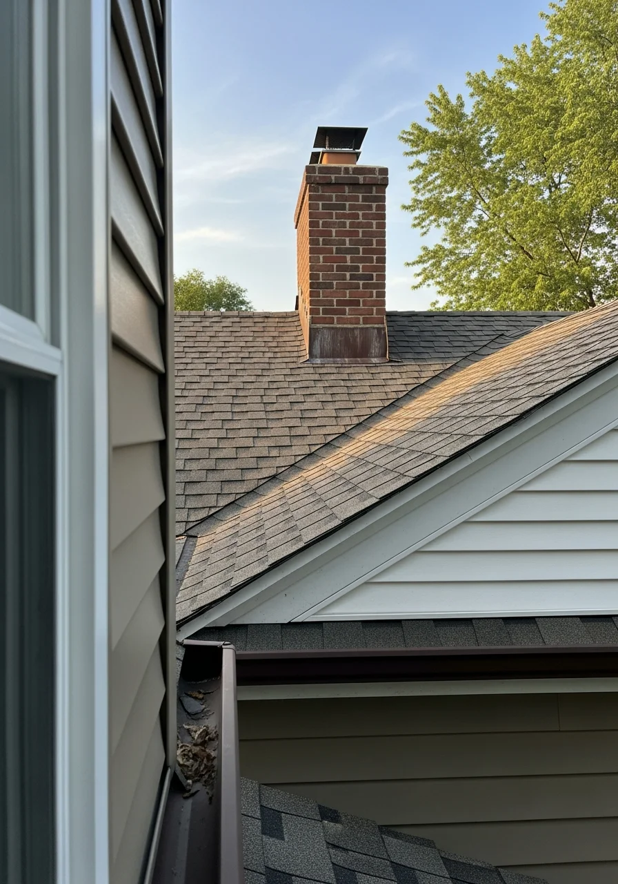 Close-up of a Canton home's exterior showing quality construction and local design elements.